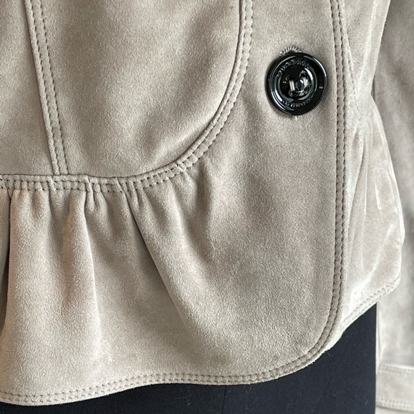 Burberry London Lambskin Jacket Size 8 - Picture 8 of 17